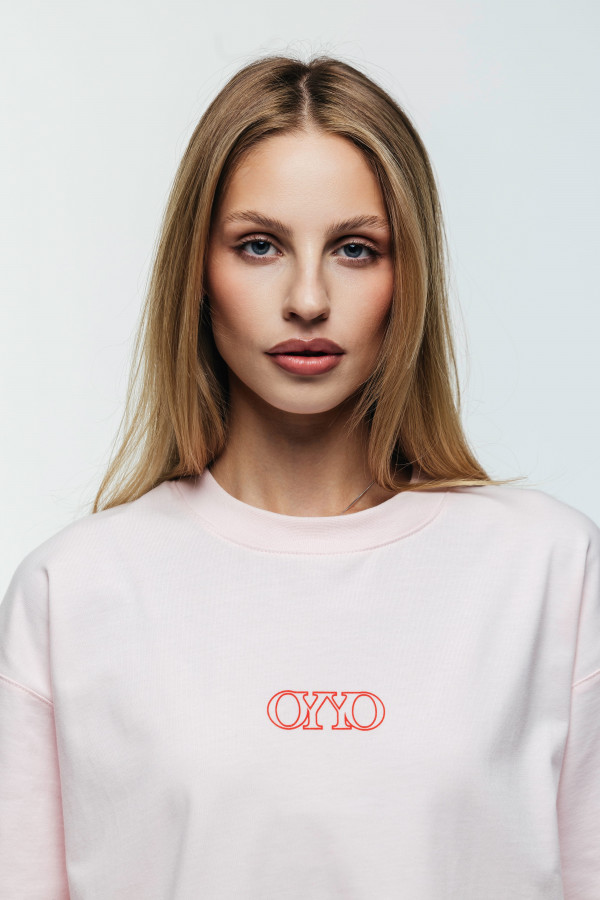 Футболка OYYO CHANCE светло-розовый (S)