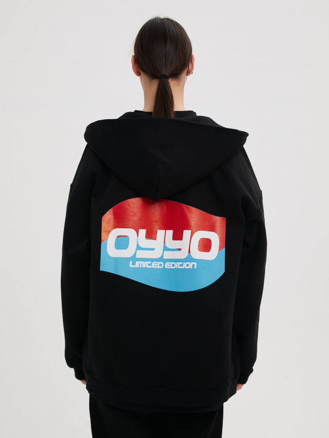 Зип худи OYYO COOL черный (M)