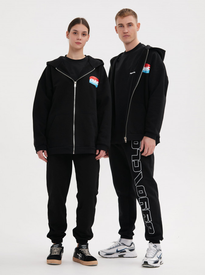 Зип худи OYYO COOL черный (M)