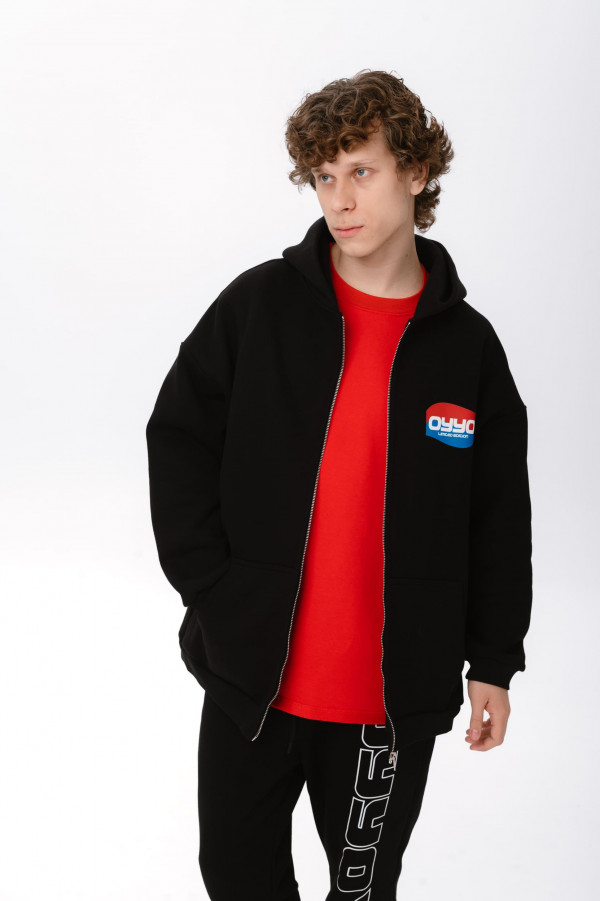 Зип худи OYYO COOL черный (M)