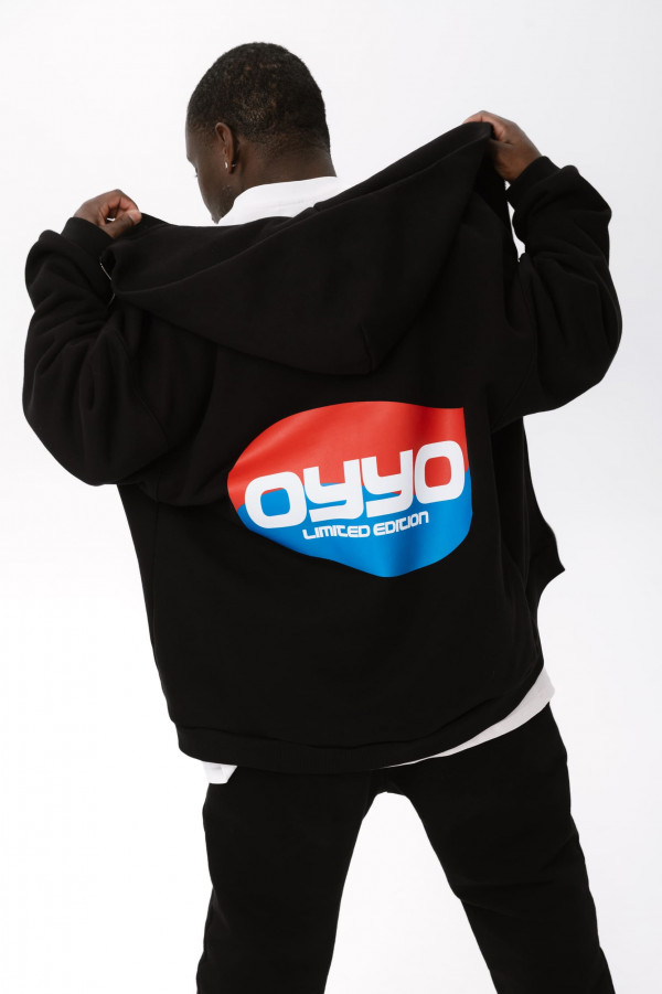 Зип худи OYYO COOL черный (M)
