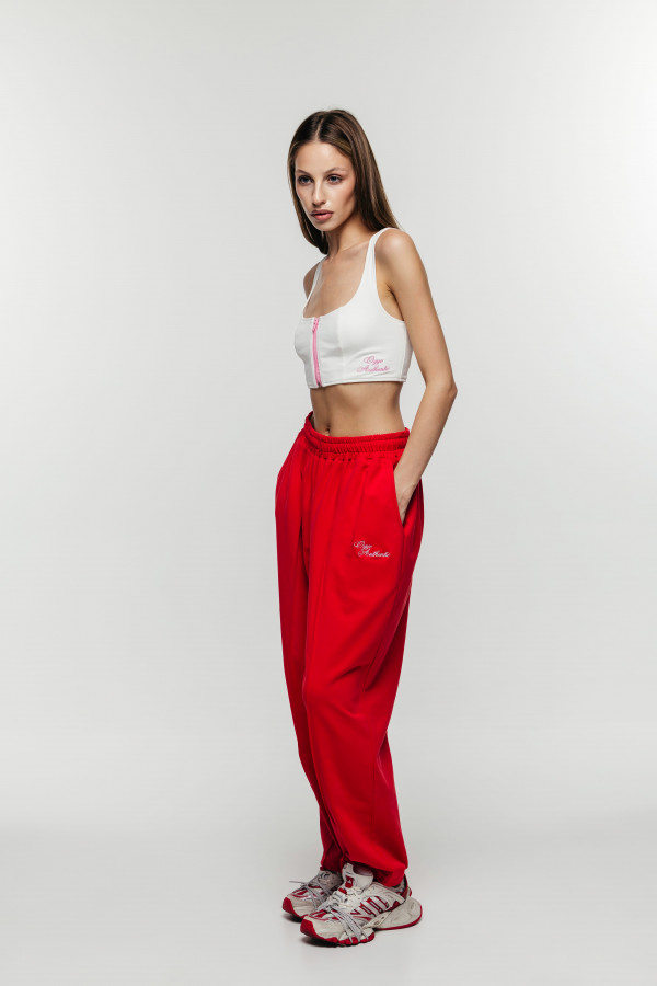 Джоггеры OYYO AUTHENTIC красные (XS)
